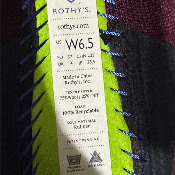 ROTHY'S Merino Pointed Toe Flats - Picture 5 of 5